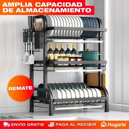 Escurridor de Platos 3 Niveles