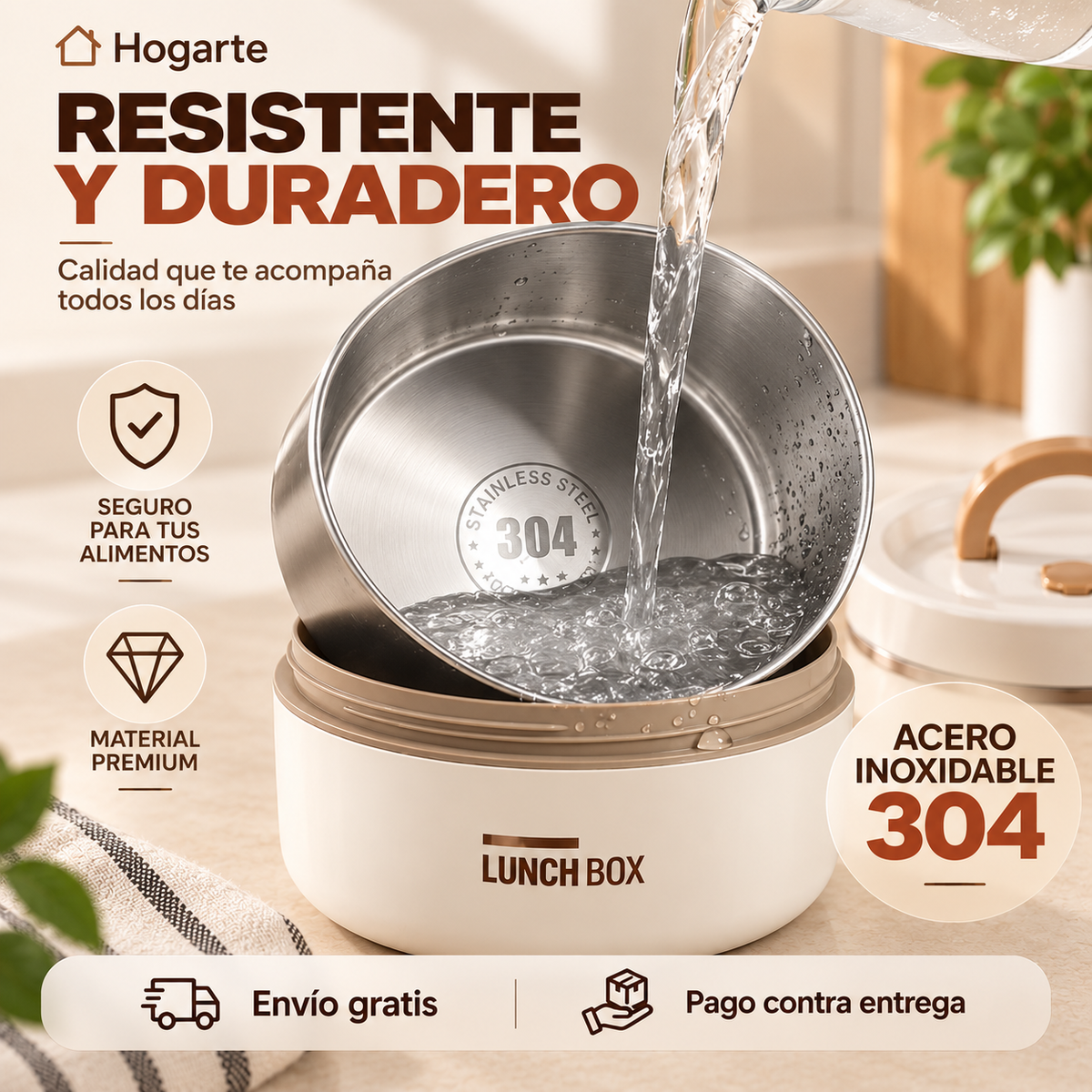 Lonchera Térmica Hermética X4